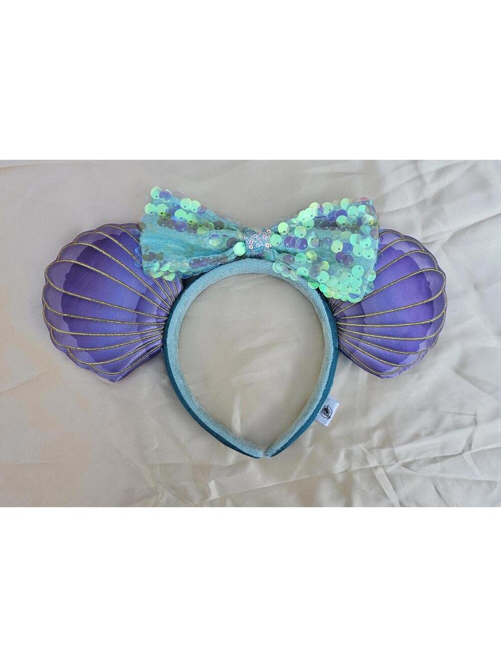 The Little Mermaid Purple Shell Ears Headband